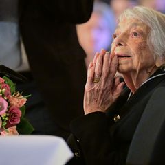 Margot Friedländer hatte am 7. Mai ihren letzten öffentlichen Auftritt in Berlin und starb am 9. Mai. (Archivbild) Foto: Sebasti
