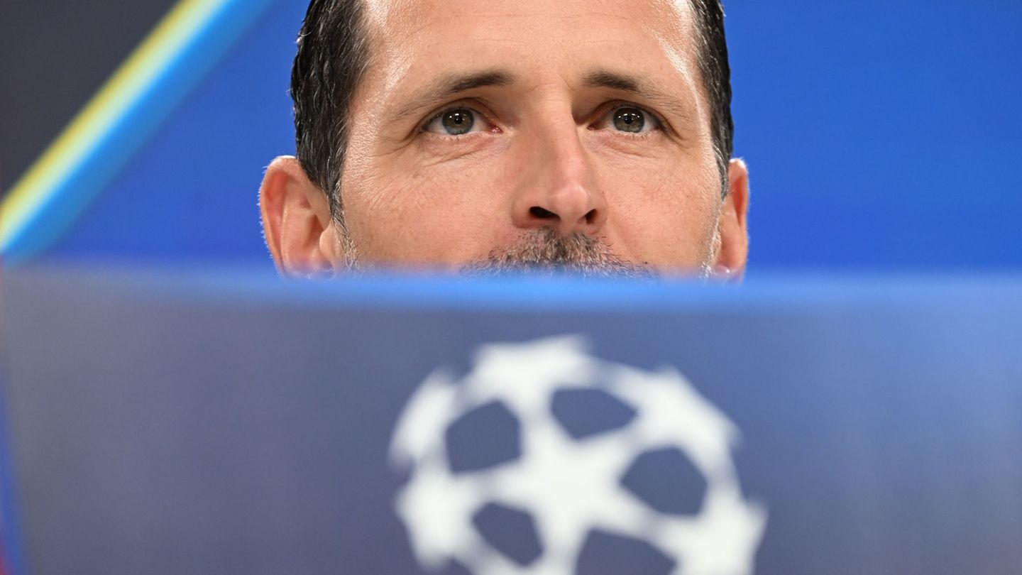 Toppmöller ist vor dem Champions-League-Spiel zuversichtlich. (Archivbild) Foto: Arne Dedert/dpa