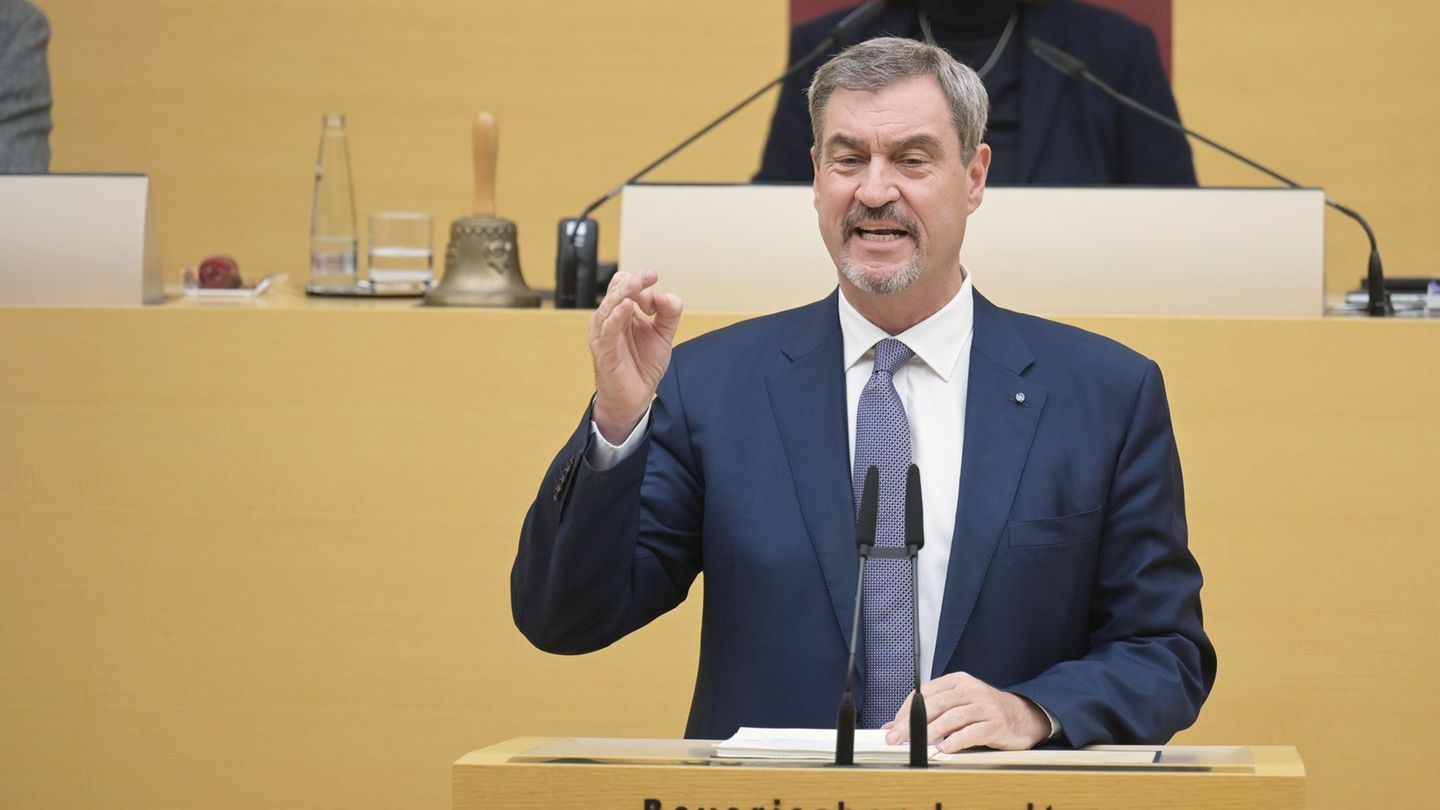 Markus Söder verteidigt das Aus für das Familiengeld. Foto: Malin Wunderlich/dpa