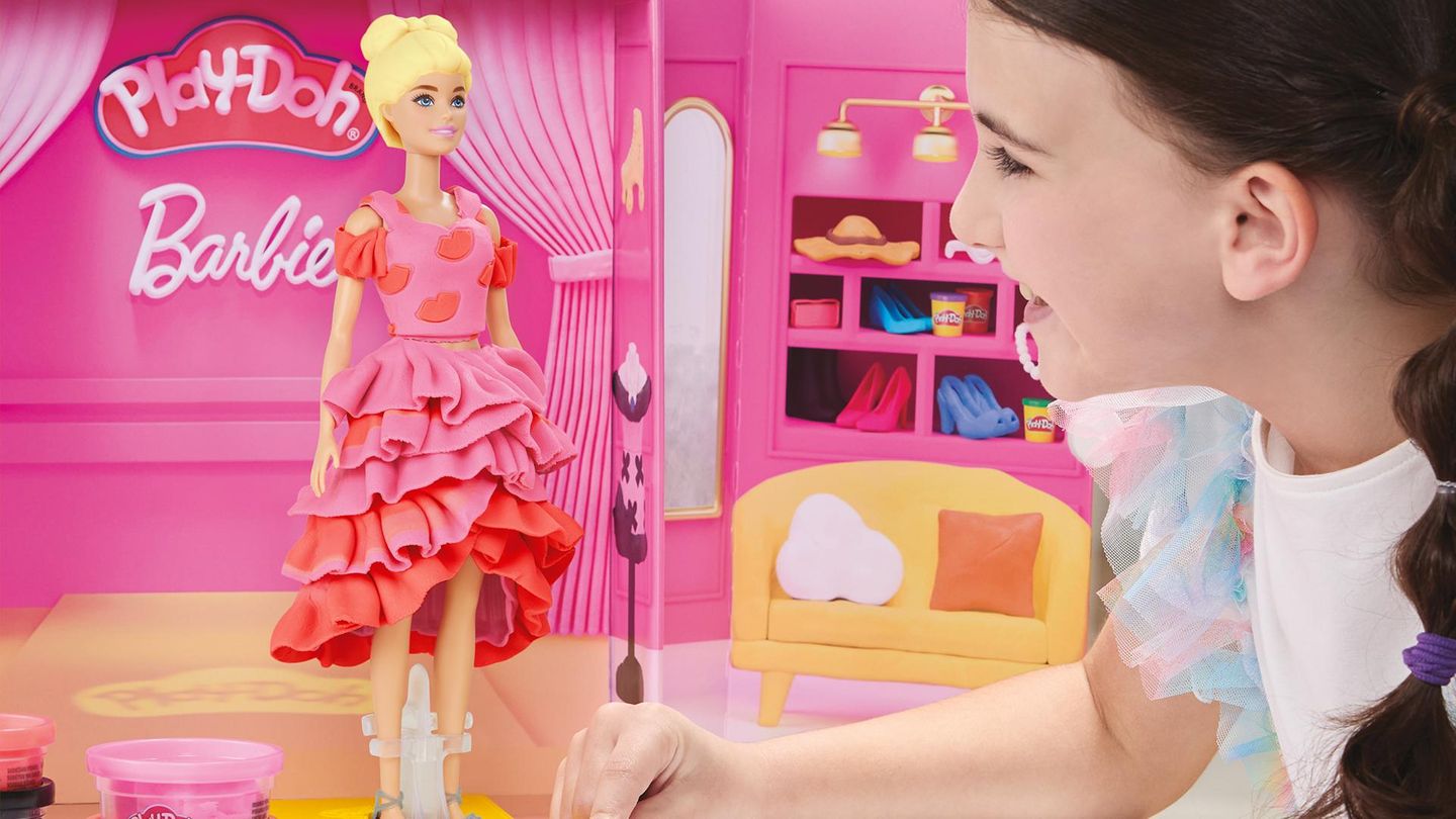 Gewinnen Sie 1 von 3 Play-Doh Barbie Modenschau Knet-Sets. 