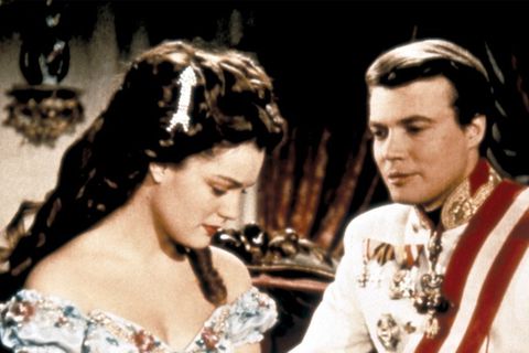 Romy Schneider und Karlheinz Böhm in "Sissi".