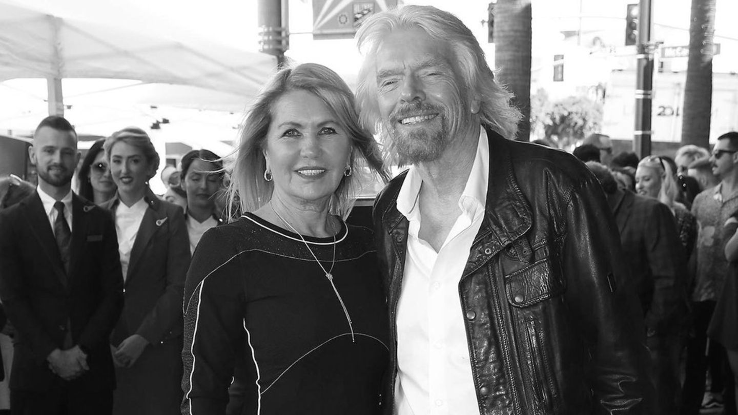 Richard Branson und Ehefrau Joan im Jahr 2018.