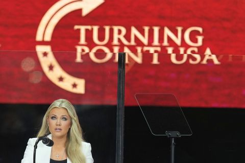 Kirks Organisation unterstützt eine Präsidentenkandidatur von JD Vance. (Archivbild) Foto: Ross D. Franklin/AP/dpa