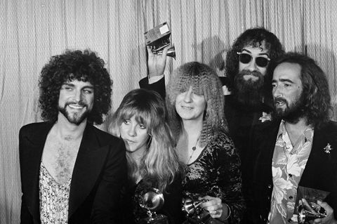 1978 erhielten John McVie (r) und Fleetwood Mac den Grammy in der Kategorie Album des Jahres für "Rumours". (Archivbild) Foto: R
