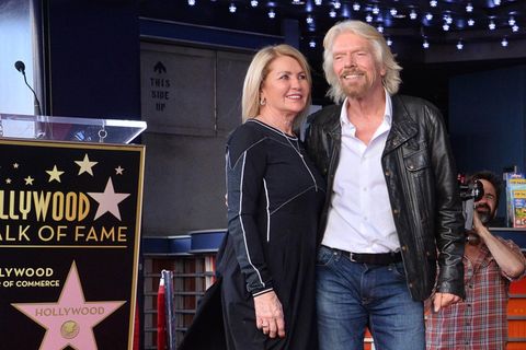 Richard Branson und Joan Branson