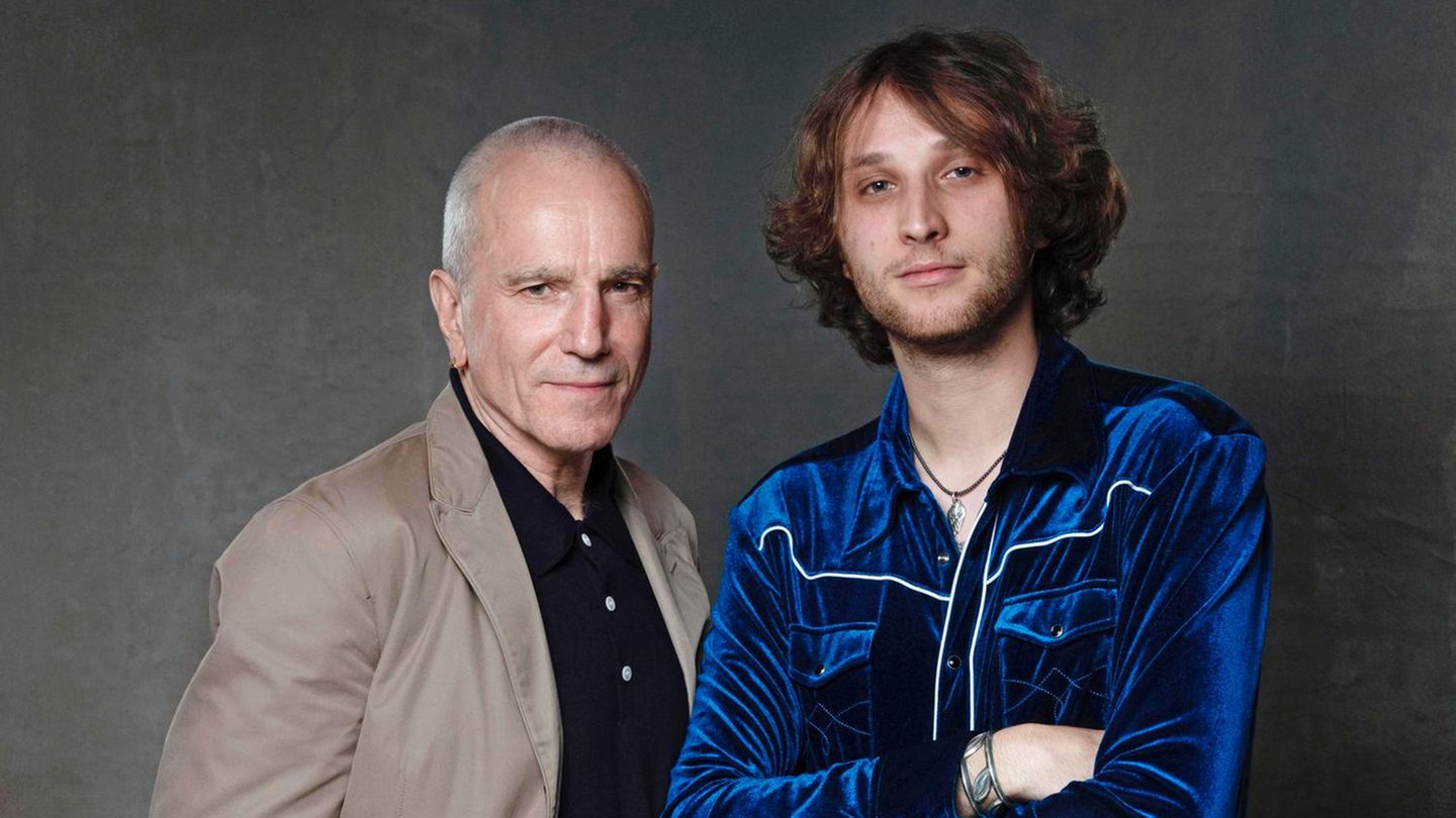 Daniel Day-Lewis mit seinem Sohn Ronan