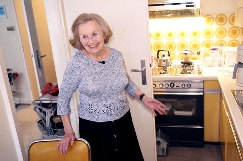 Paula Hilsemer in ihrer Küche