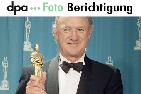 Gene Hackman erhielt in seiner Karriere viele Preise, darunter zwei Oscars. (Archivfoto) Foto: Uncredited/AP/dpa