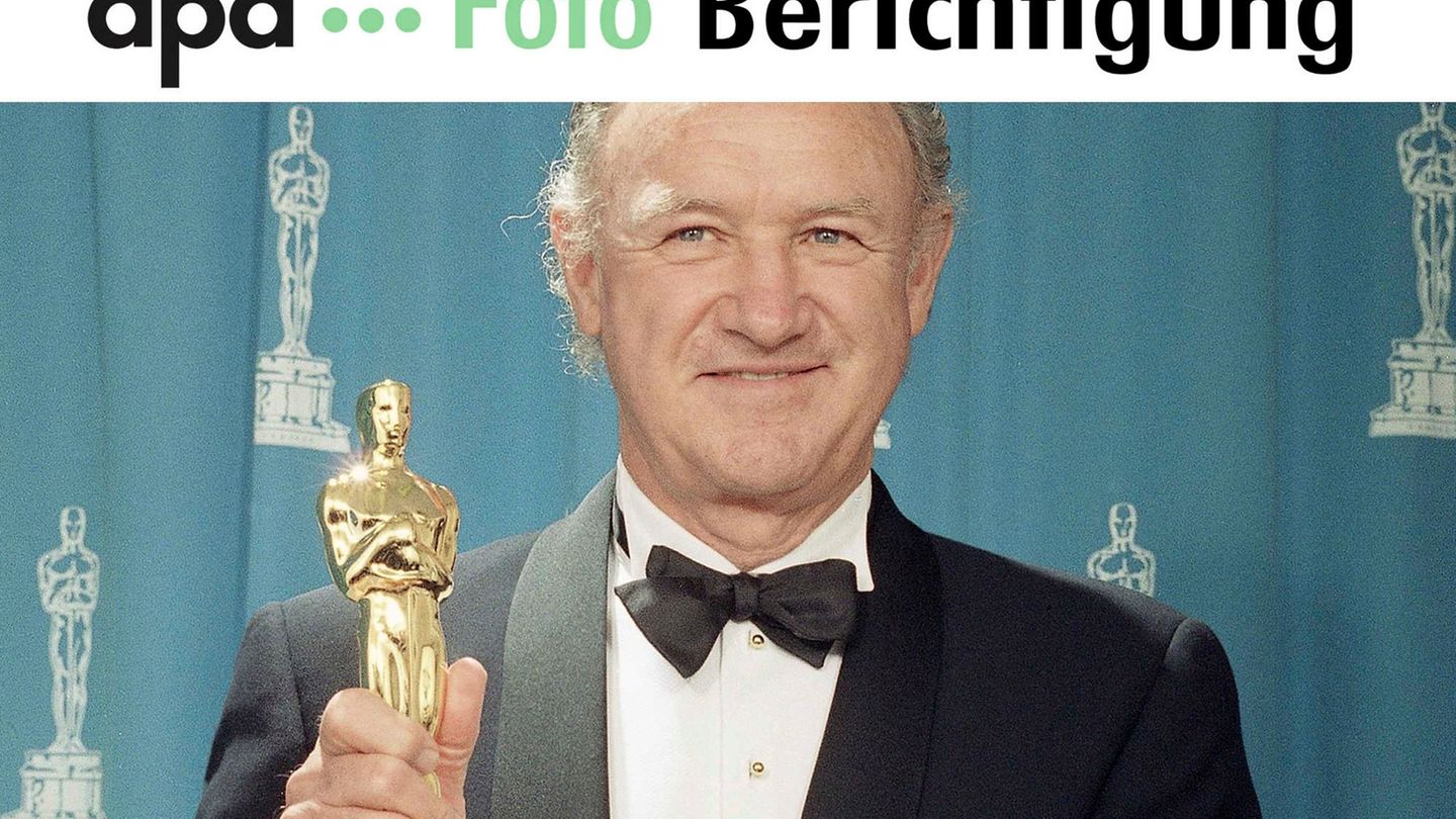 Gene Hackman erhielt in seiner Karriere viele Preise, darunter zwei Oscars. (Archivfoto) Foto: Uncredited/AP/dpa