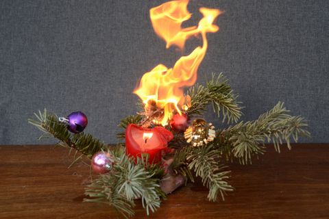 Vor und nach Weihnachten entstehen die meisten Haus- und Wohnungsbrände.