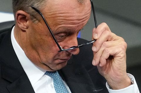 Bundeskanzler Friedrich Merz im Bundestag