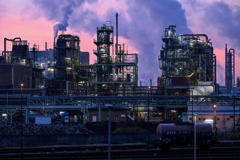 Industrieanlagen in Frankfurt am Main