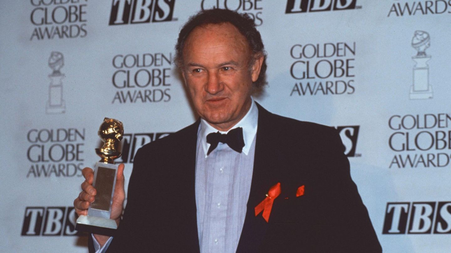 Gene Hackman bei den Golden Globes