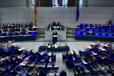 Generaldebatte im Bundestag