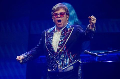 Elton John hat Probleme mit dem Sehen - Shows spielt er aber nach wie vor. (Archivfoto) Foto: Yui Mok/PA Wire/dpa