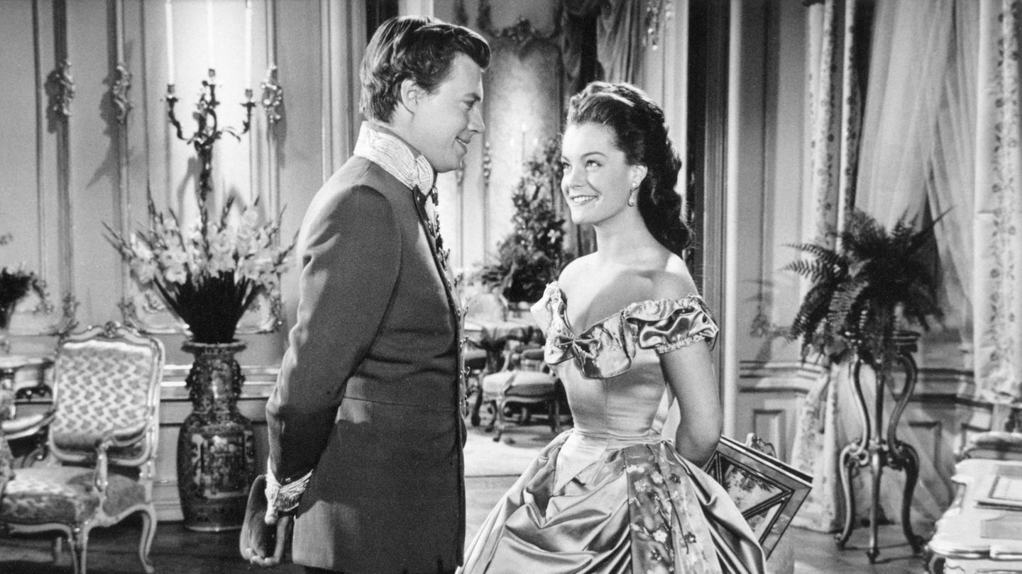 Filmszene aus dem Sissi-Film von 1955