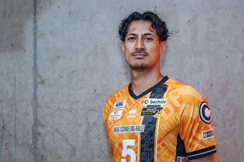 Nehemiah Mote zog sich die Verletzung im Training zu. (Archivfoto) Foto: Andreas Gora/dpa