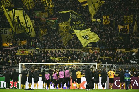 Der deutliche Sieg tat dem BVB-Gemüt gut. Foto: Bernd Thissen/dpa