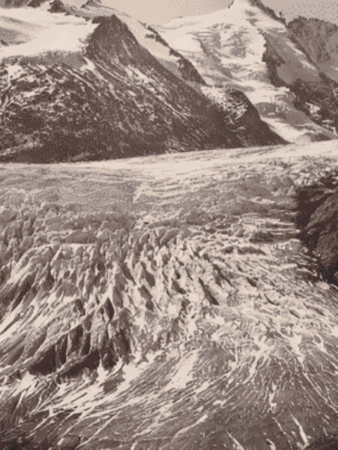 Zeitraffer zeigt rasanten Gletscherrückgang in den Alpen