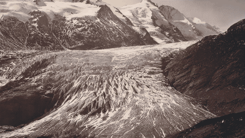 Zeitraffer zeigt rasanten Gletscherrückgang in den Alpen