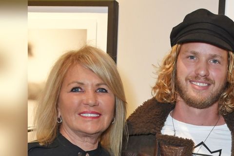 Sam Branson und seine Mutter Joan Templeman.