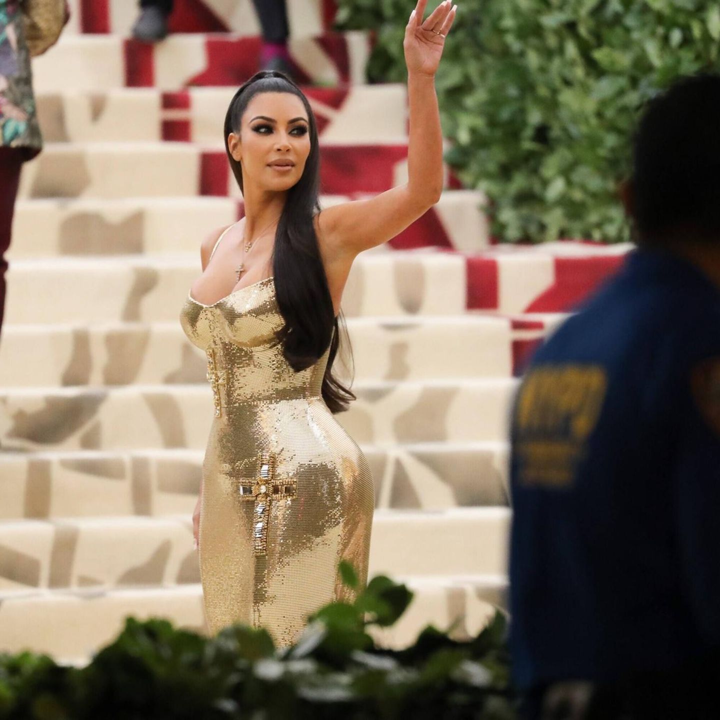 Kim Kardashian bei der Met-Gala im Jahr 2018