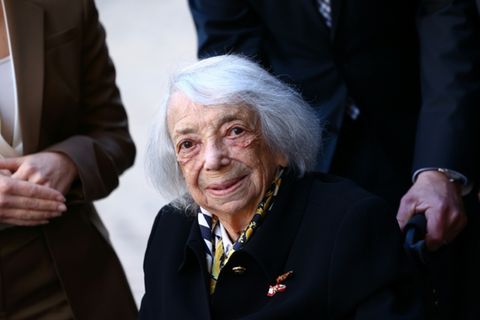 Margot Friedländer im April kurz vor ihrem Tod