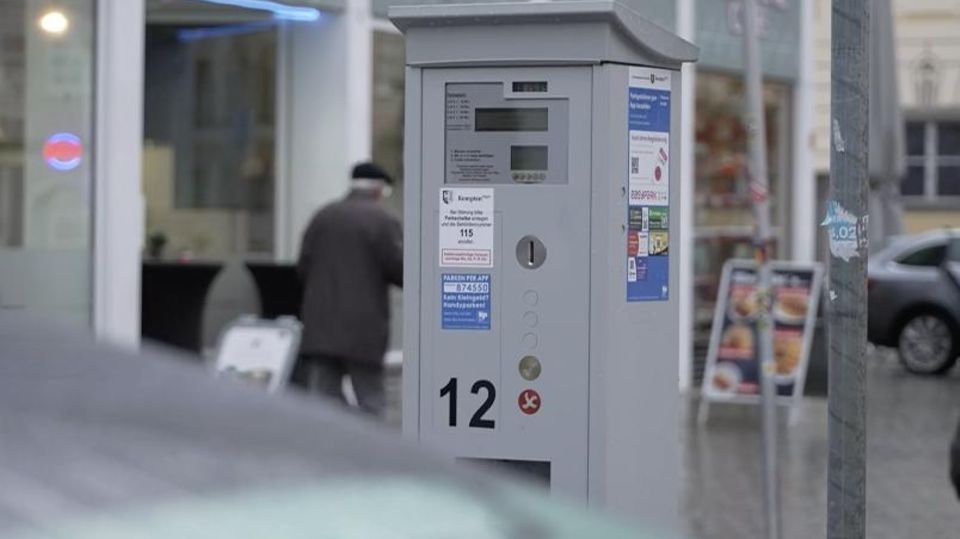 Eine der typischen Parkuhren, aus denen in Kempten Geld von einem Stadtmitarbeiter entwendet wurde.