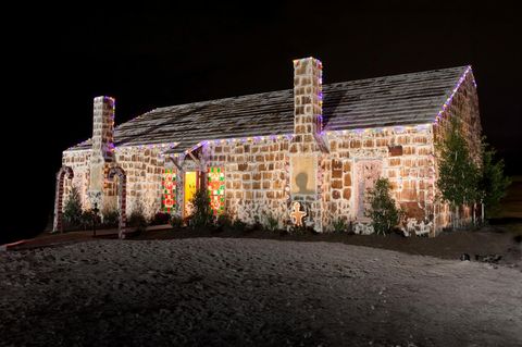 Das größte Lebkuchenhaus der Welt: in Texas