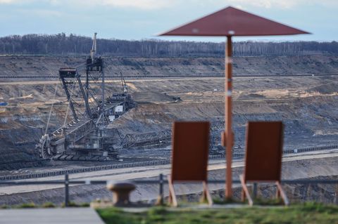 Die Tage der Braunkohle-Förderung sind gezählt im Rheinischen Revier. Foto: Oliver Berg/dpa