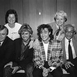 George Michael und Andrew Ridgeley mit ihren Eltern