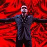 George Michael in Paris auf der Bühne