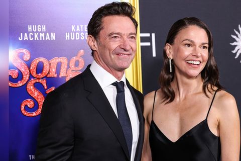 Hugh Jackman und Sutton Foster Ende Oktober in Los Angeles.
