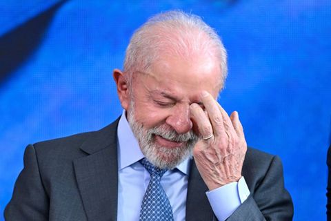 Lula am Mittwoch in Brasília