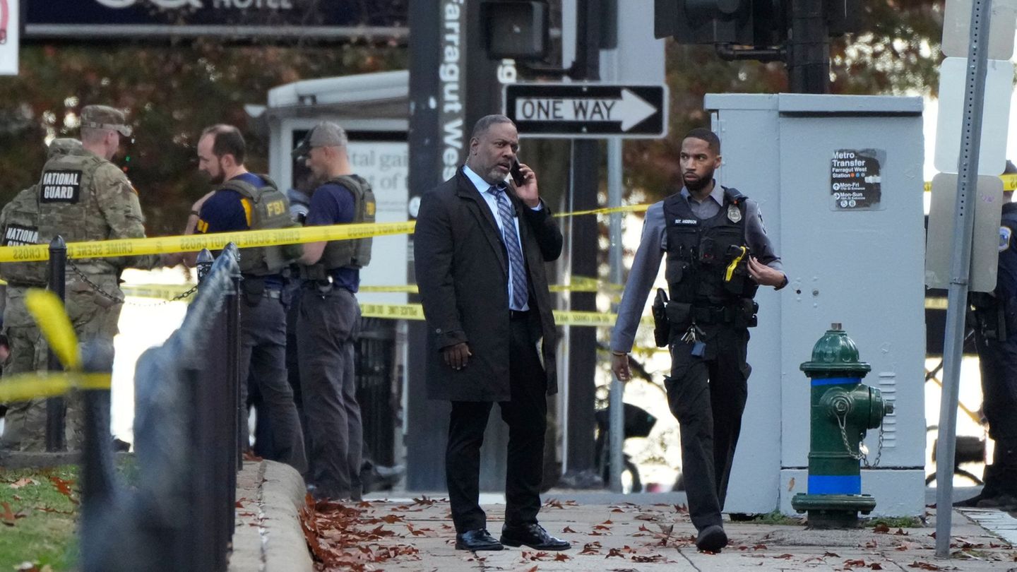 Kriminalität: Zwei Nationalgardisten in Washington von Schüssen getroffen