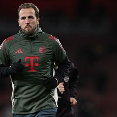 Harry Kane besitzt beim FC Bayern einen Vertrag bis Sommer 2027. Foto: Sven Hoppe/dpa