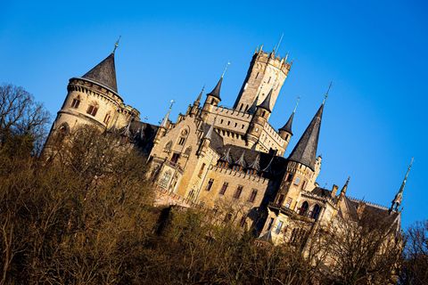 Wurde förmlich überrannt: Schloss Marienburg südlich von Hannover. Foto: Moritz Frankenberg/dpa