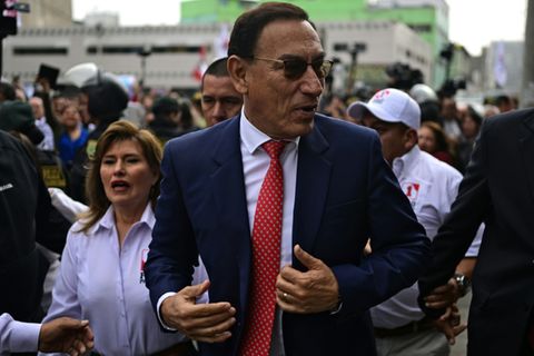 Ex-Präsident Vizcarra vor dem Gericht