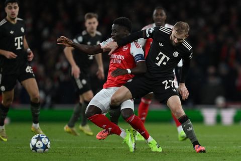 Der FC Bayern war zum Spitzenspiel in London zu Gast. Foto: Sven Hoppe/dpa