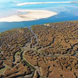 Naturpark Ria Formosa aus der Vogelperspektive