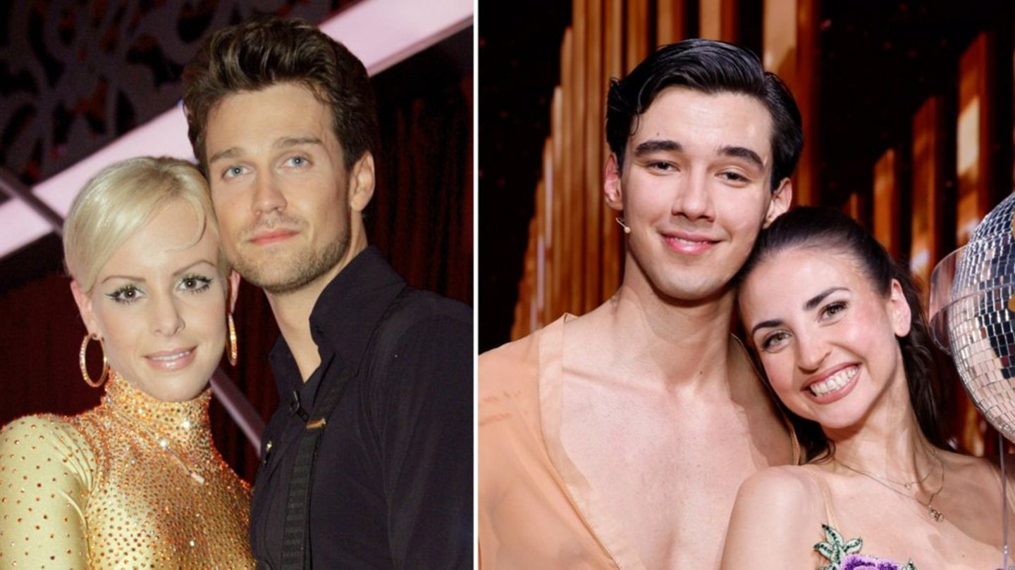 Wayne Carpendale mit Tänzerin Isabel Edvardsson (li.) und Diego Pooth mit Ekaterina Leonova.