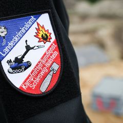 Der Kampfmittelräumdienst hat erneut eine Fliegerbombe in Kiel gefunden. (Symbolfoto) Foto: Christian Charisius/dpa