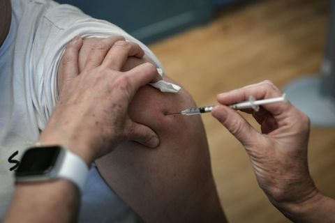 Patient bei einer Impfung