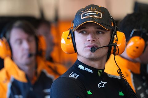 Für Lando Norris geht es um den WM-Titel. Foto: Nick Didlick/AP/dpa
