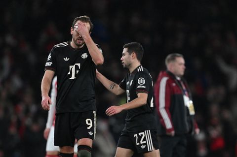 So enden Serien: Der FC Bayern verlor nach 18 Spielen ohne Niederlage verdient beim FC Arsenal. Foto: Sven Hoppe/dpa