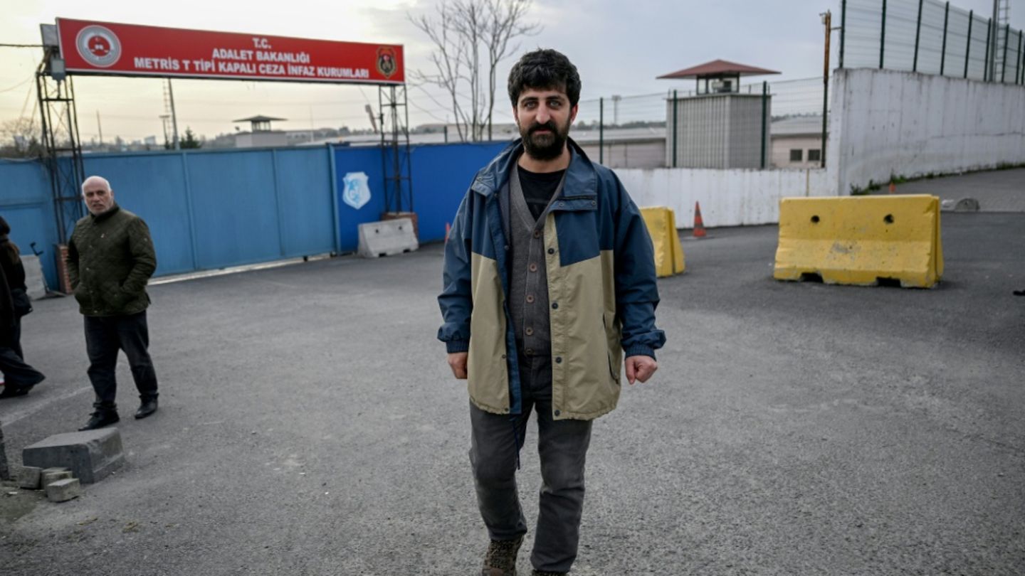 AFP-Fotograf Yasin Akgül bei seiner Freilassung im März