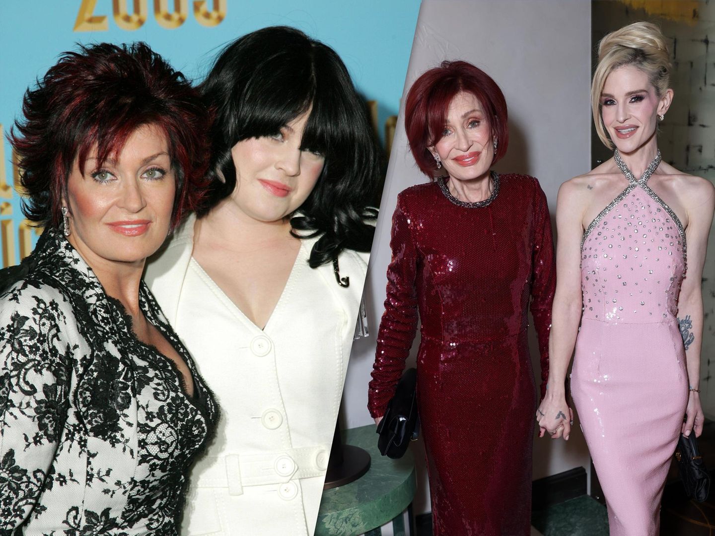Kelly & Sharon Osbourne