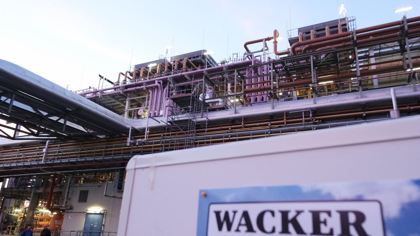 Das Nünchritzer Werk von Wacker Chemie ist mit 1.500 Mitarbeitern der größte Chemiestandort in Sachsen. (Archivbild) Foto: Sebas