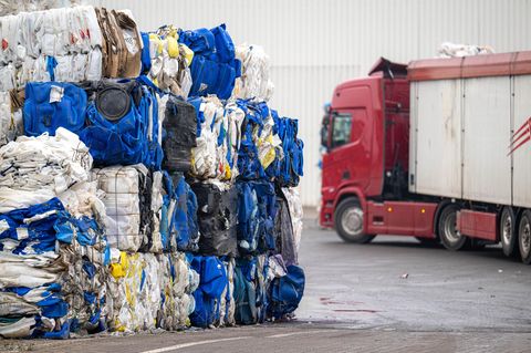 Das tote Baby wurde auf dem Gelände eines Recyclingunternehmens in Bremen im Abfall gefunden