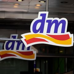 Logo vom DM Drogeriemarkt